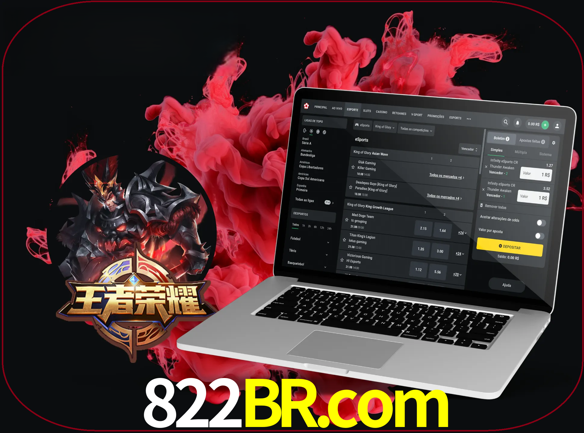 Um jogo global que conquistou os corações dos utilizadores de todo o mundo e que foi desenvolvido na China está disponível no 822br.