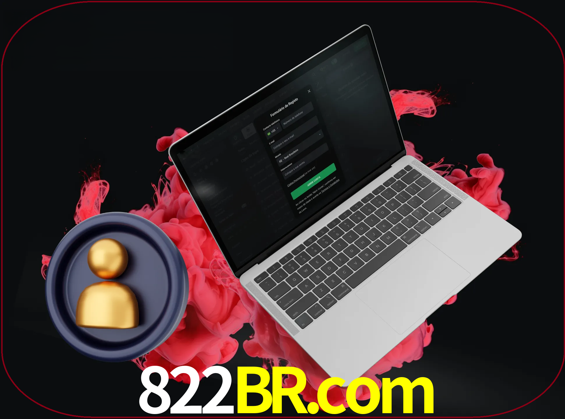 No cabeçalho do site 822br, clique no botão que o levará a um formulário especial onde terá de introduzir as suas informações actuais.